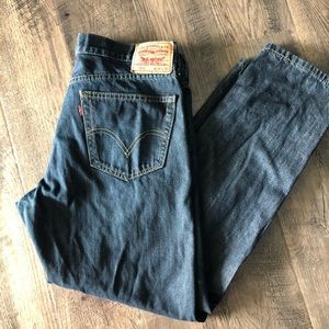 Men’s Levi’s 559 jeans, 36x32, dark wash